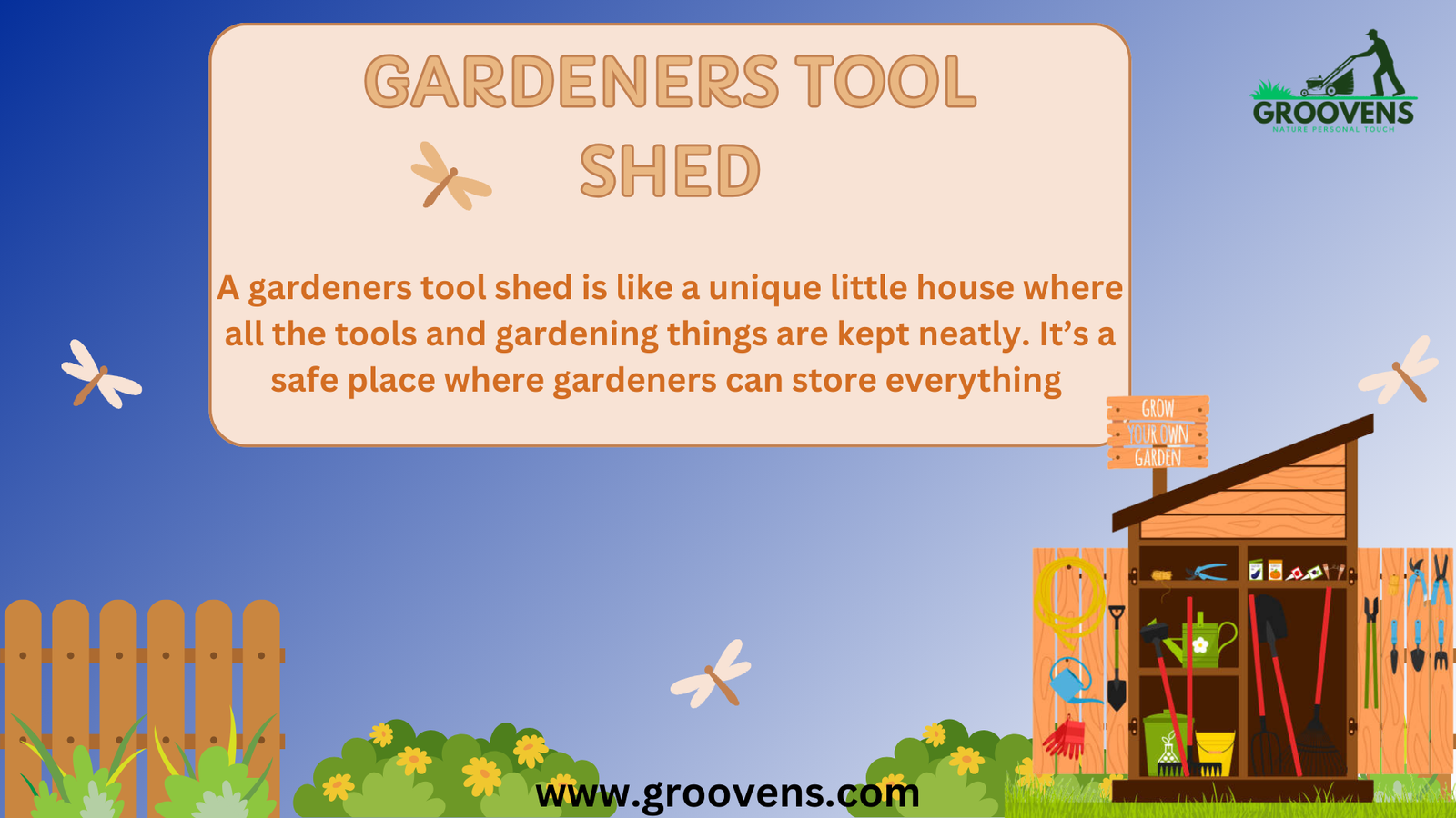 Read more about the article Gardeners tool shed – Supportive 2024