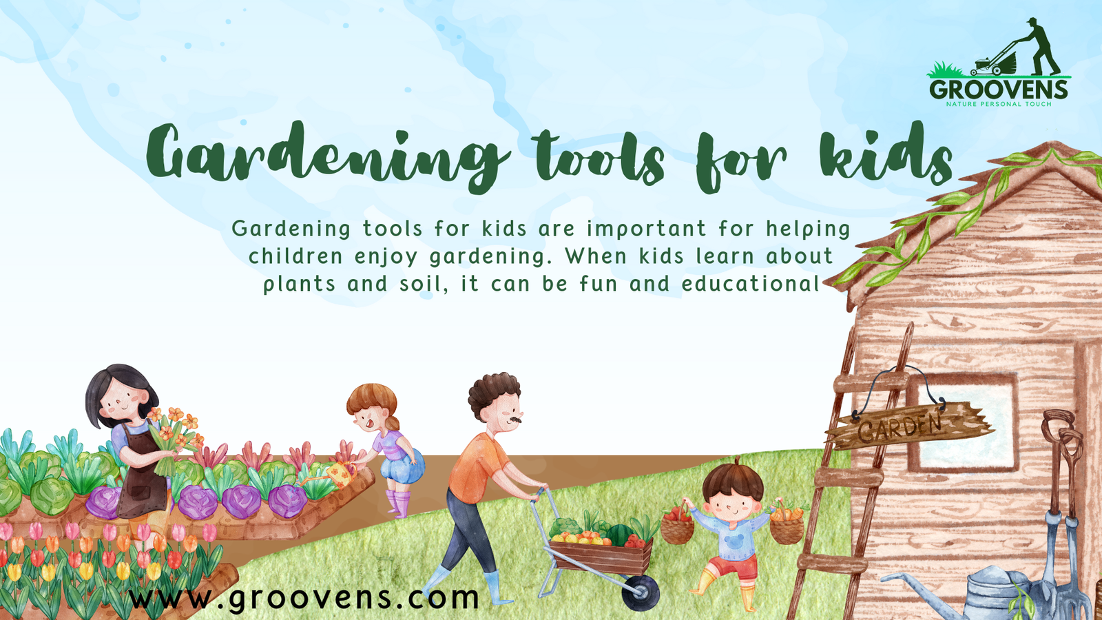 Read more about the article Gardening tools for kids – Fun and Safe2024