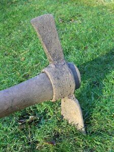 Gardening tools mattock