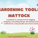 Gardening tools mattock –  Powerful 2024