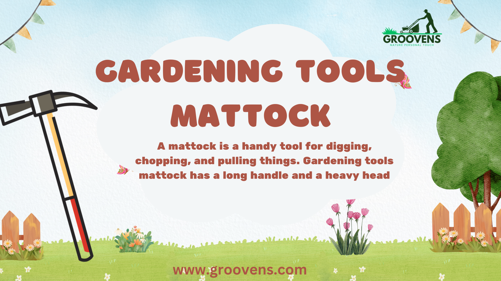 Read more about the article Gardening tools mattock –  Powerful 2024